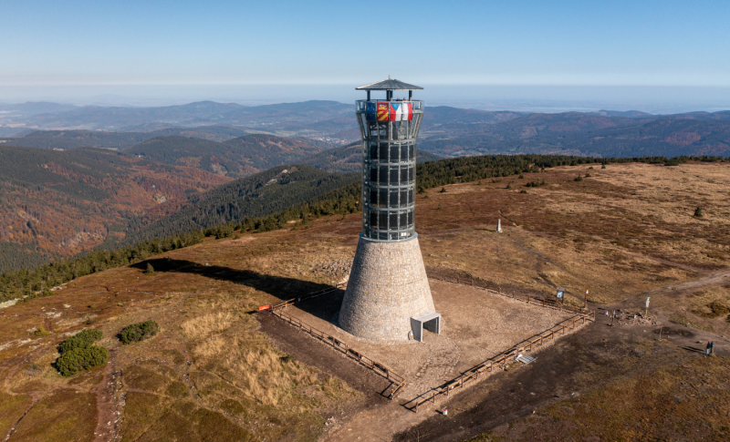 Wieża widokowa na Śnieżniku