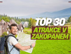 Atrakce v Zakopaném – zajímavá místa a rodinné atrakce, co stojí za vidění (2025)